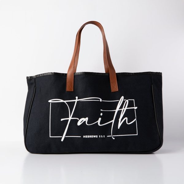 Faith Canvas Tote Bag