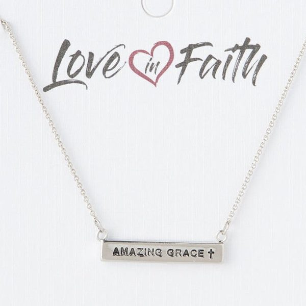 Amazing Grace ID Necklace