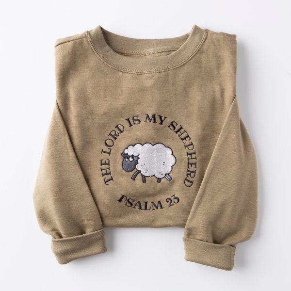 Embroidered The Lord is my Shepherd Sweatshirt