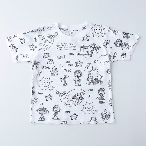 Jonah Color Me T-Shirt for Kids!