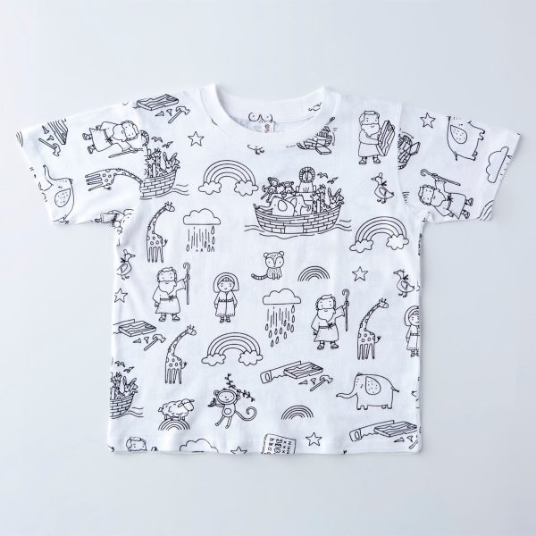 Noah Color Me T-Shirt for Kids!