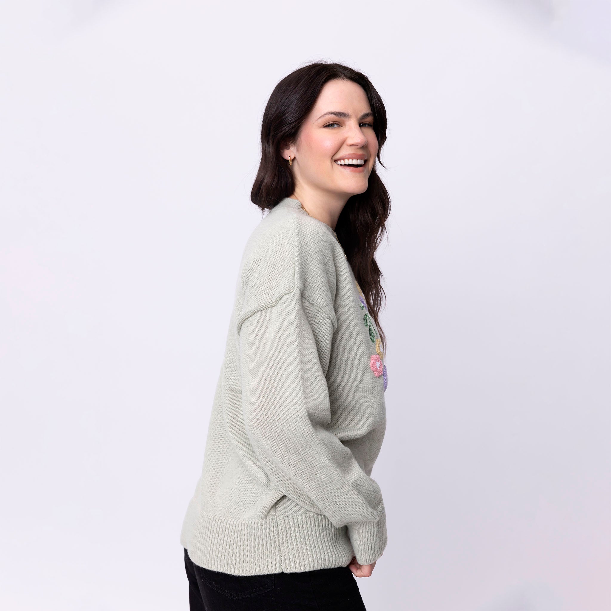 Be Still & Know Embellished Sweater - Image 4
