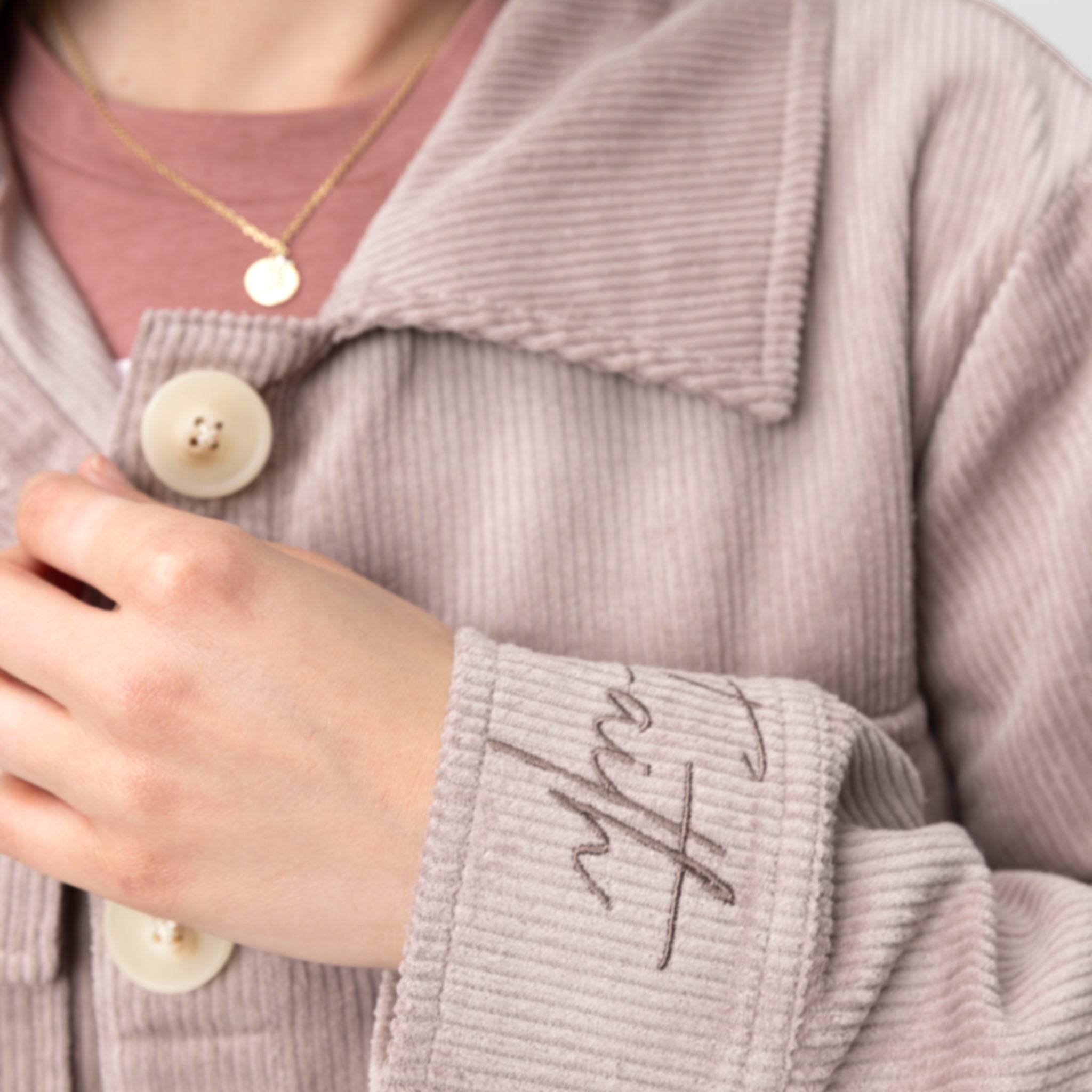 Faith Corduroy Shacket - Image 2