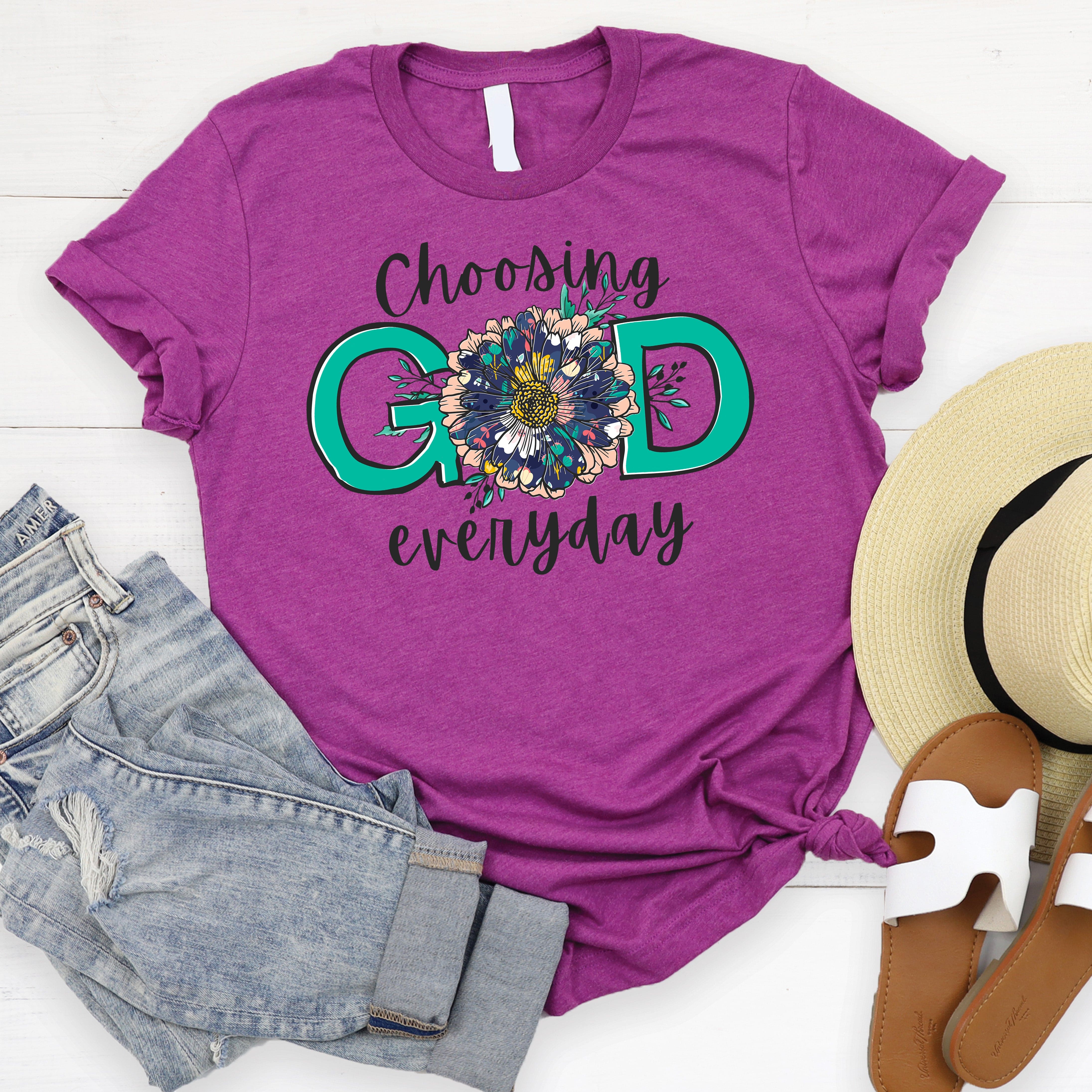 Choosing God Everyday Tee - Image 2