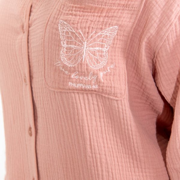 True Lovely Pure Cotton Gauze Shirt