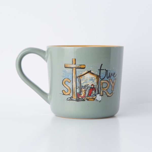 True Story 15oz Christmas Mug w/ Handle