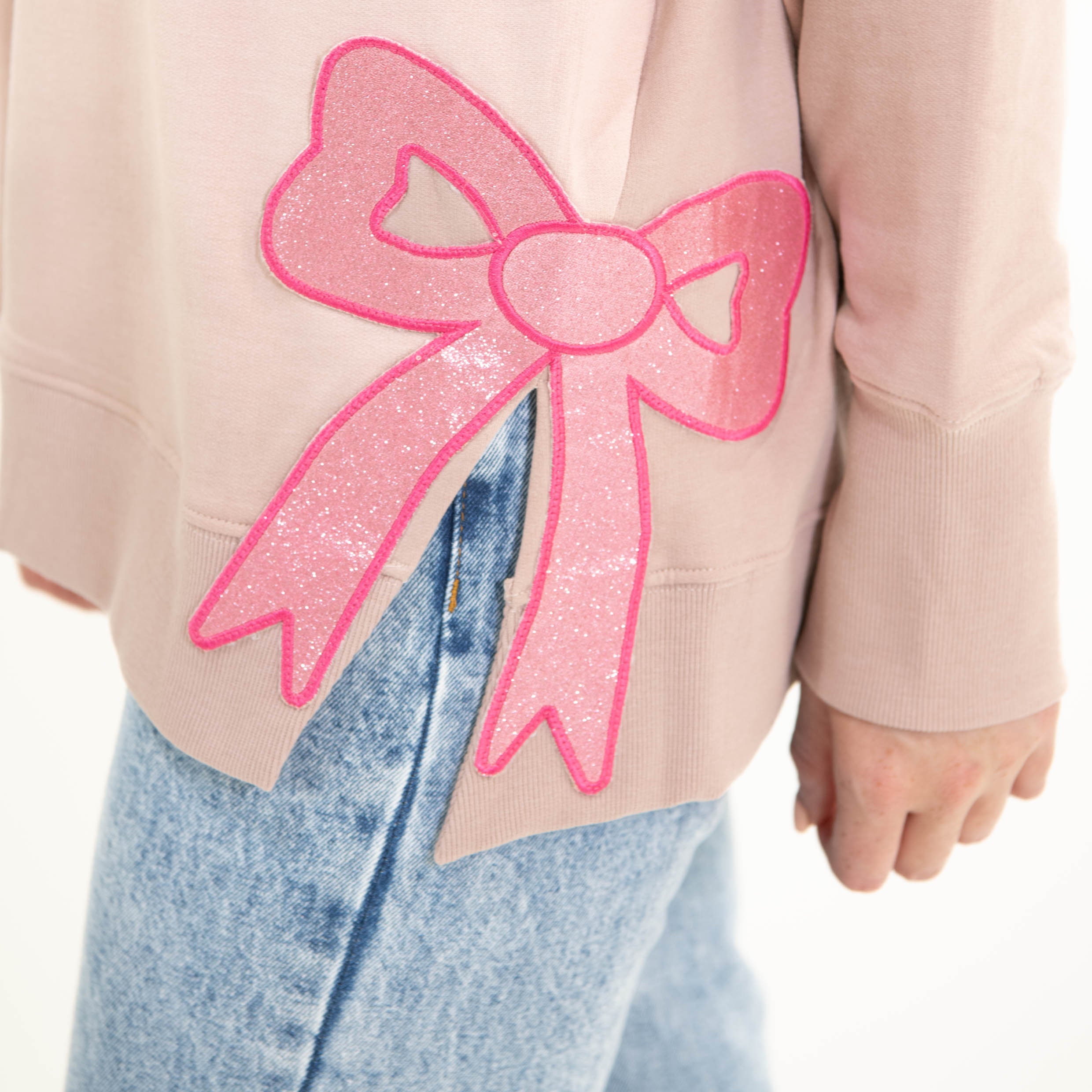 Merry Christmas Side Slit Crewneck Sweatshirt - Image 4