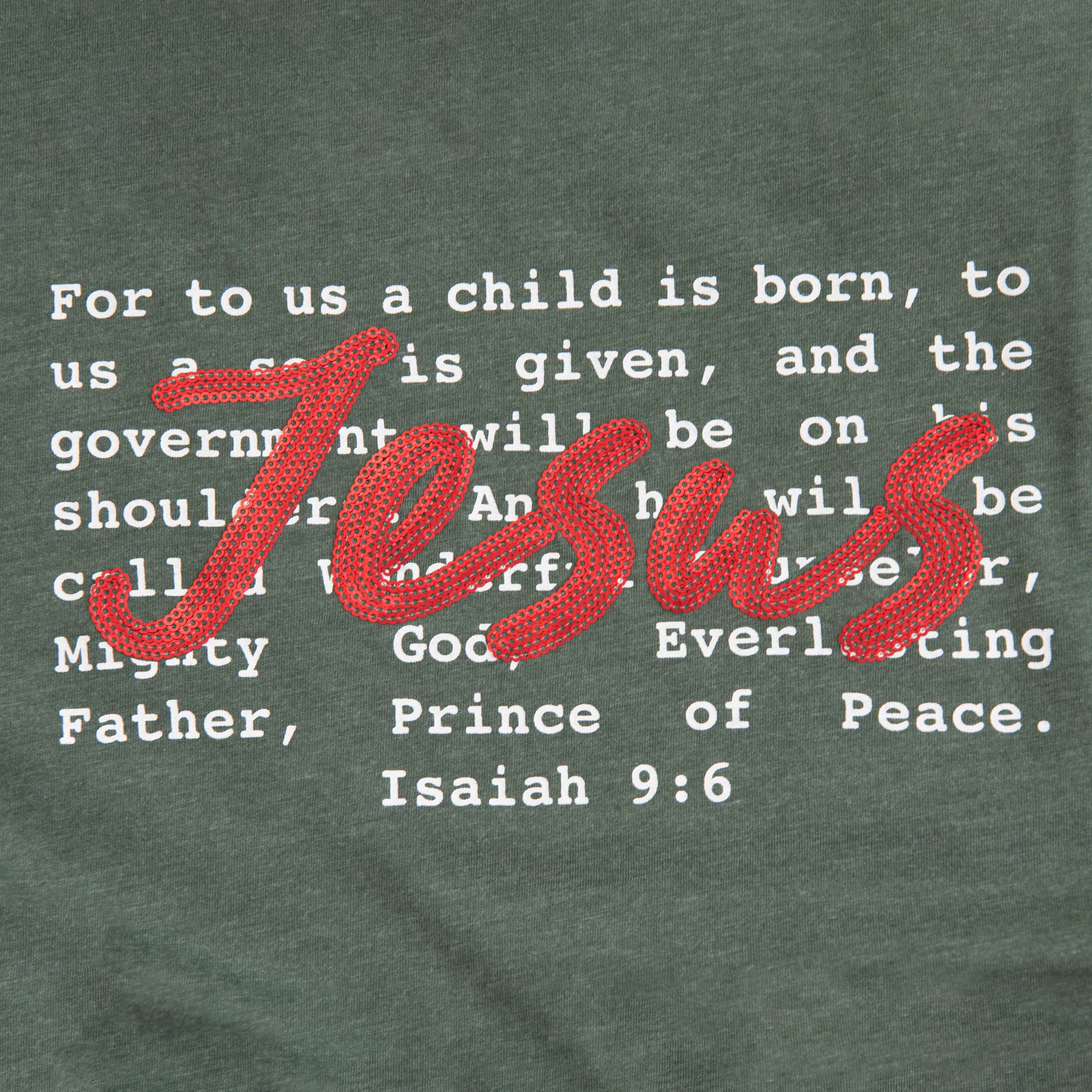 Jesus Sequin Tee - Image 2