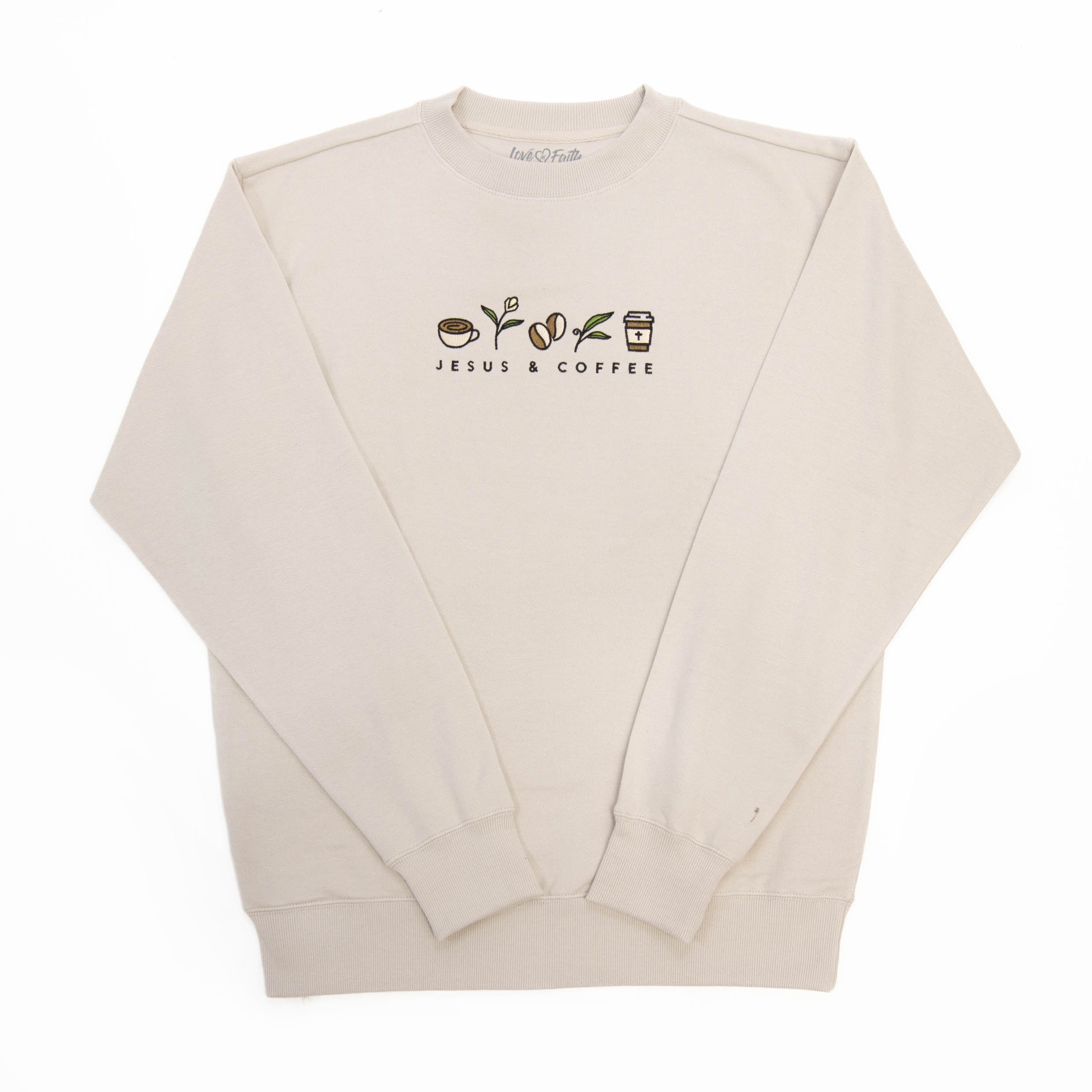 Jesus and Coffee Sweatshirt - Image 3