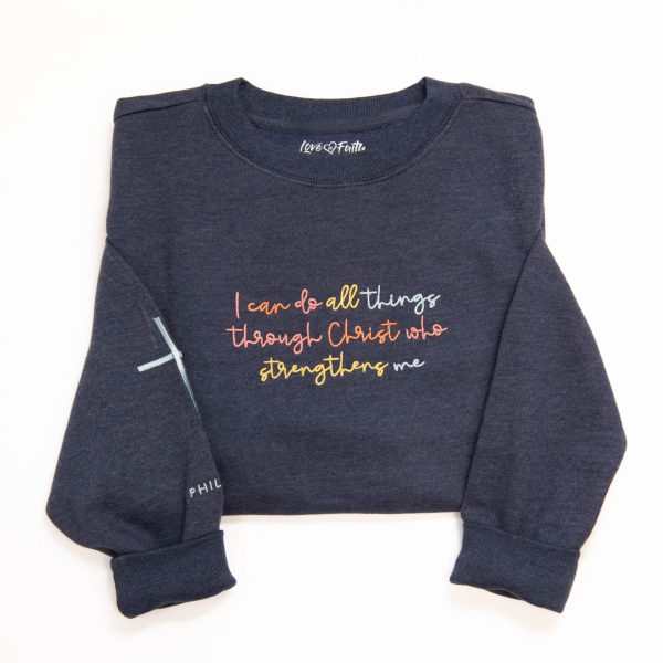 Philippians 4:13 Sweatshirt