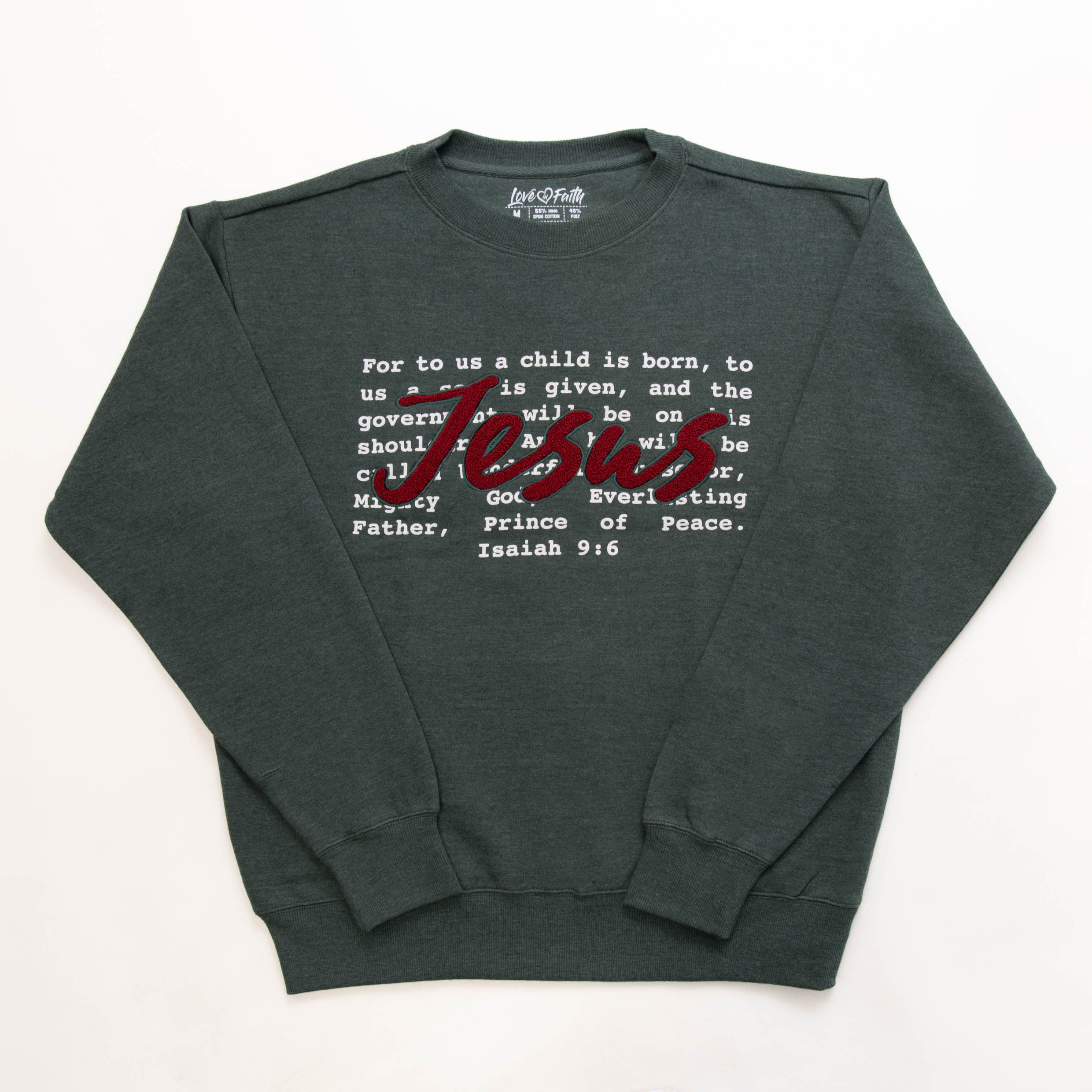 Jesus Embellished Sweatshirt - Image 3