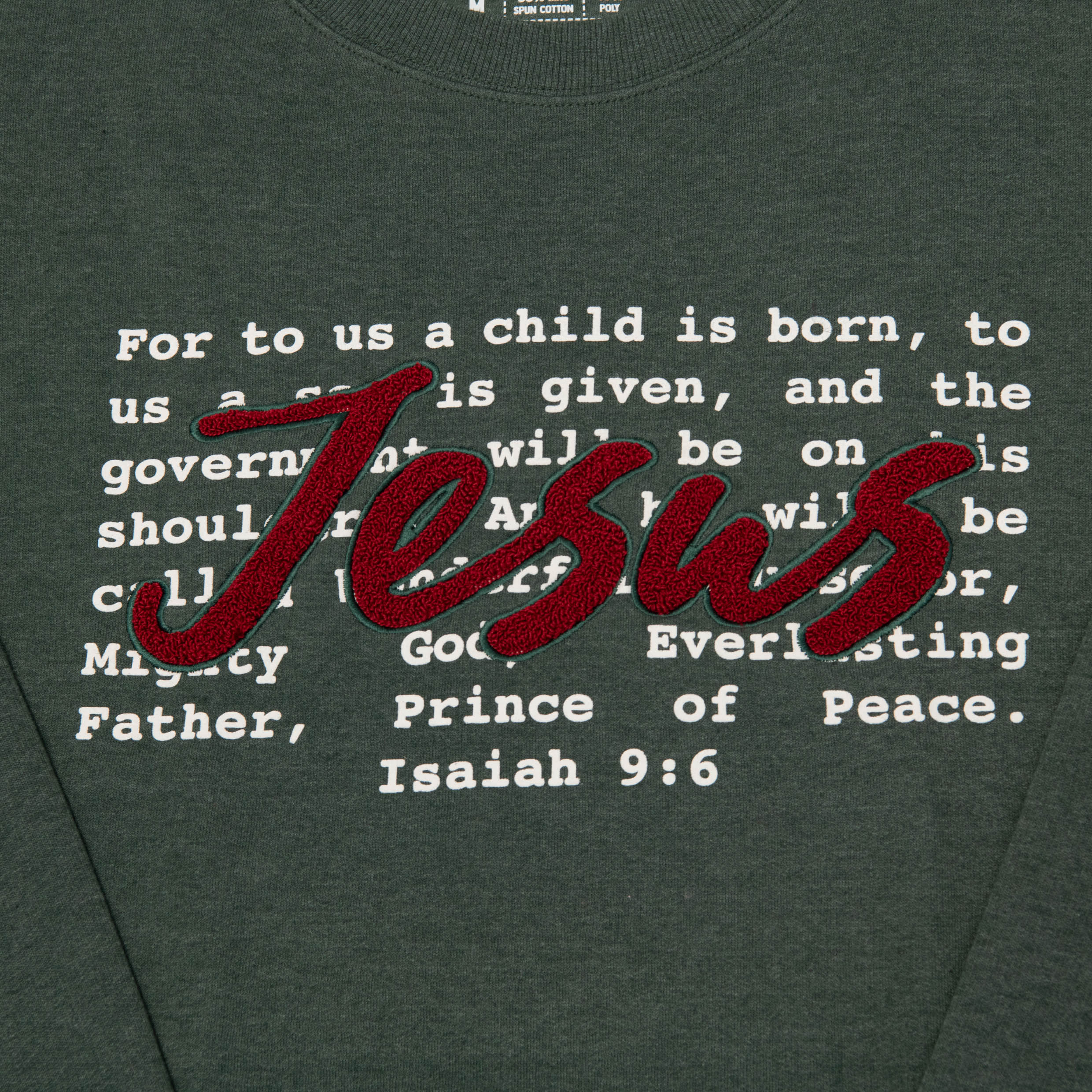 Jesus Embellished Sweatshirt - Image 2