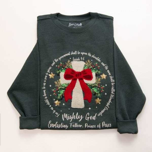 Embellished Isaiah 9:6 Sweatshirt