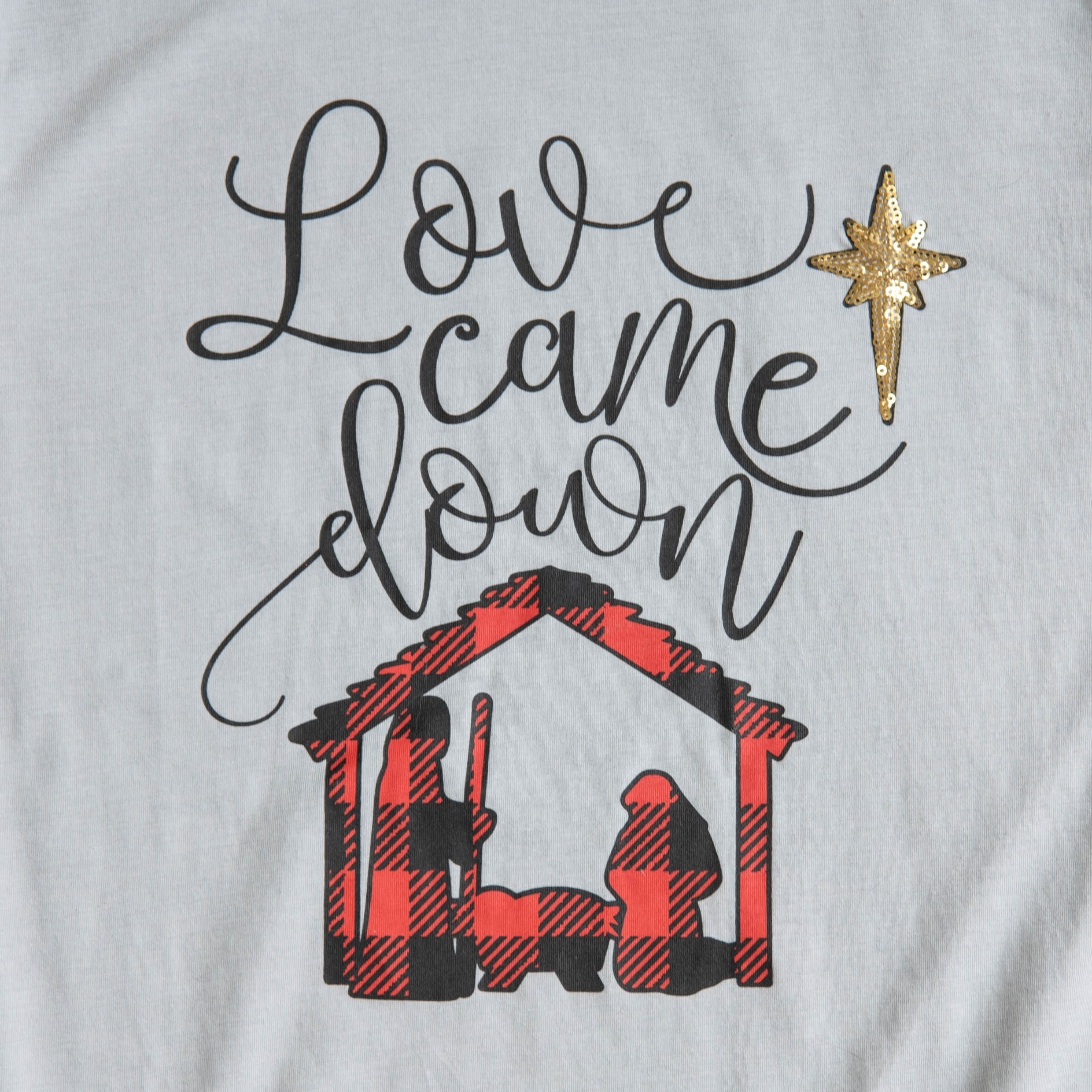 Love Came Down Sequin Tee - Image 2