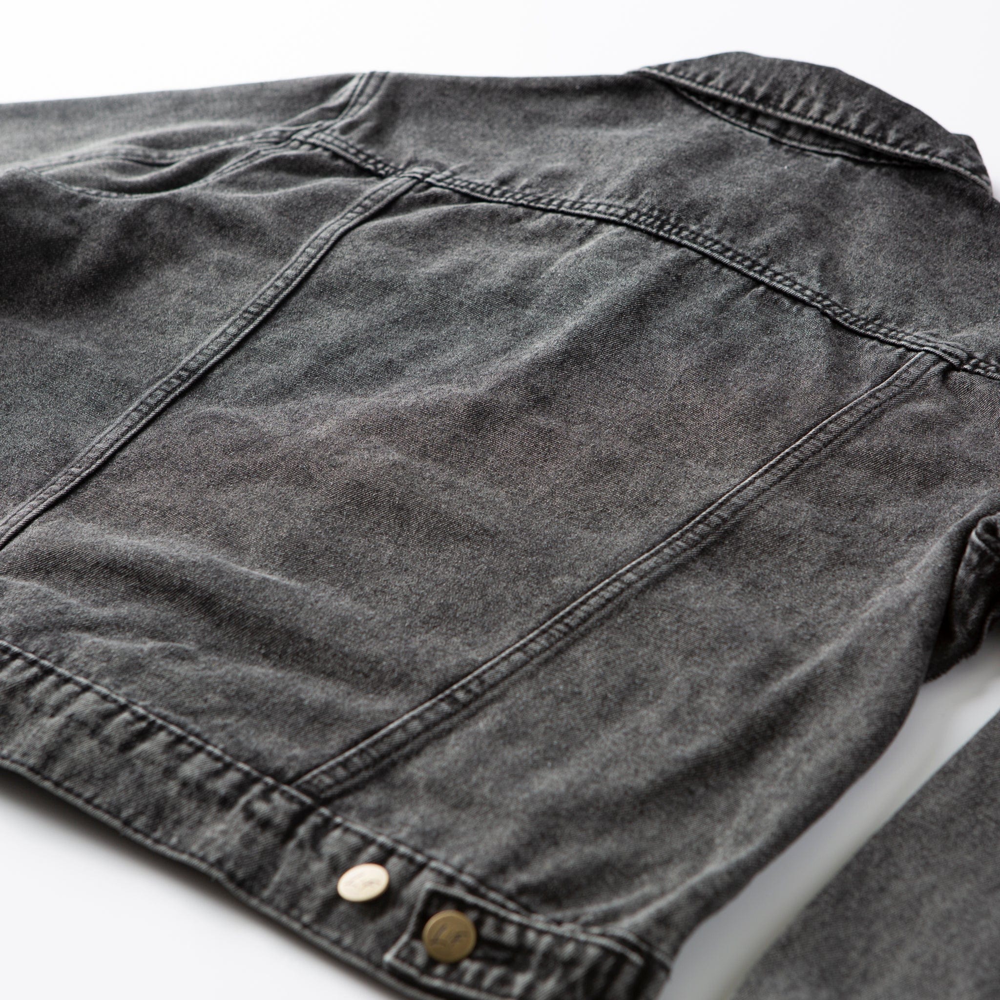 Vintage Washed Faith Denim Jacket - Image 10