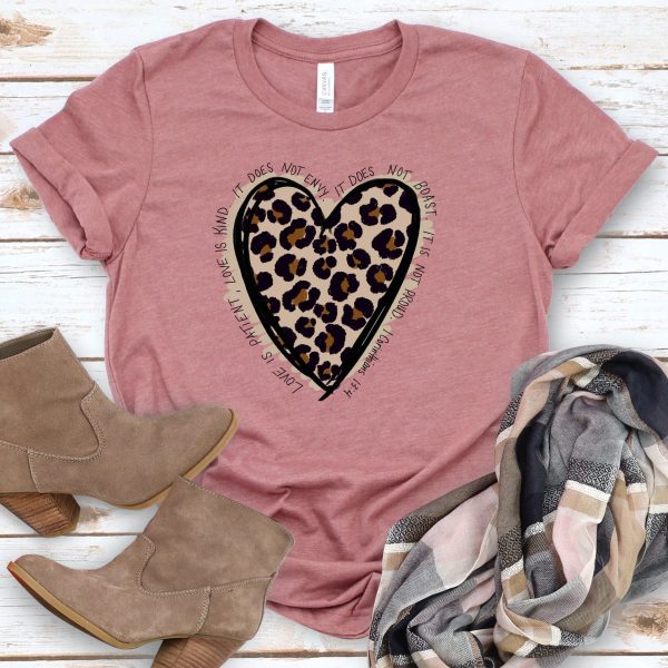 Love Leopard Tee